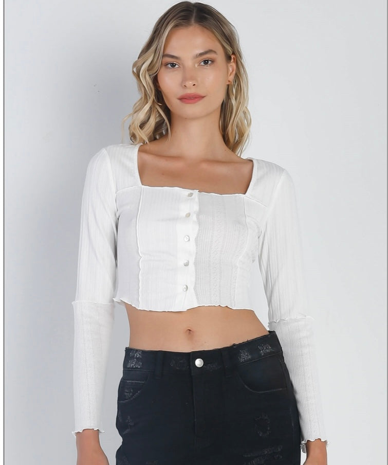 Square Neck Top